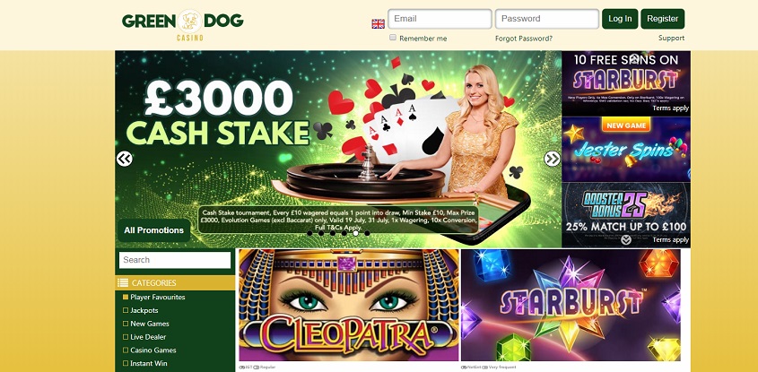 Green Dog Online Casino