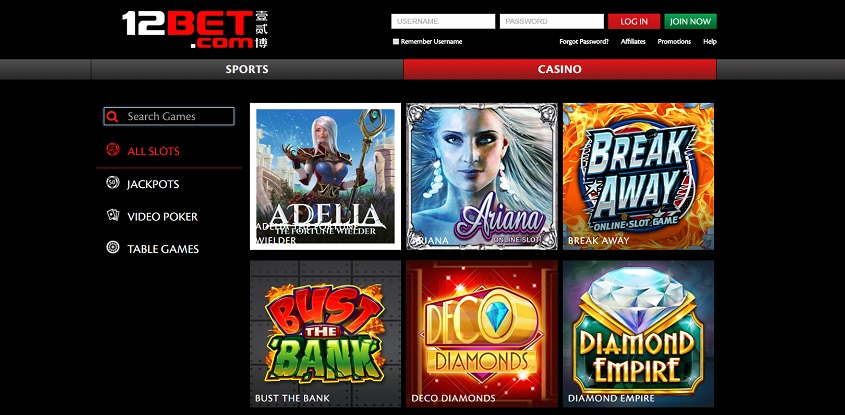 12Bet Online Casino
