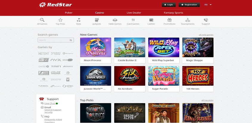 Red Star online casino