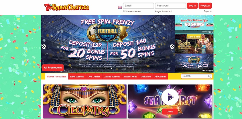 Seven Cherries Online Casino