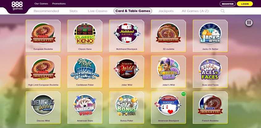 888 Online casino