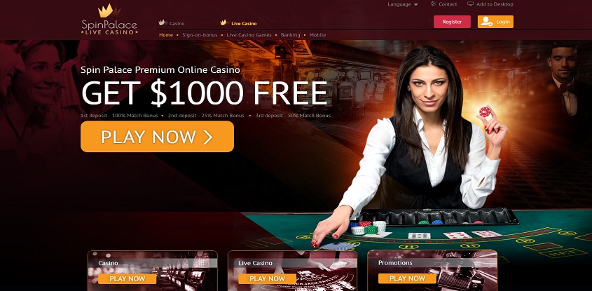 Spin Palace online casino