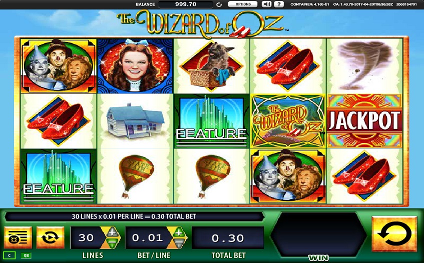 The Wizard of Oz Slot