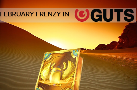 February Frenzy: Win a Slice of the $50K at Guts Casino
